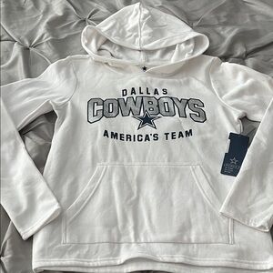 Dallas Cowboys White Hoodie